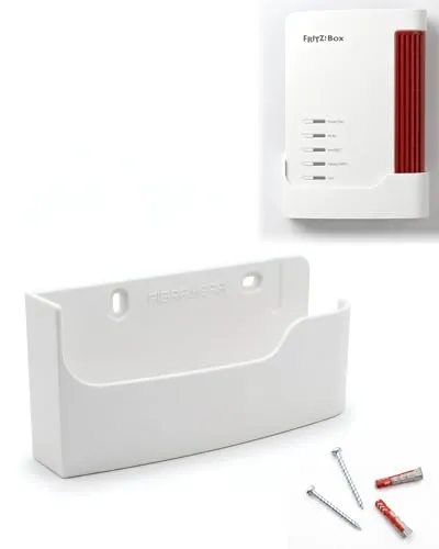 Wandhalterung für AVM Fritz!Box 7530 und 7530 AX – Praktisch und Platzsparend