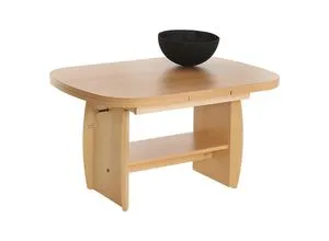 Mid.you Couchtisch, Buche, oval und höhenverstellbar von Hela