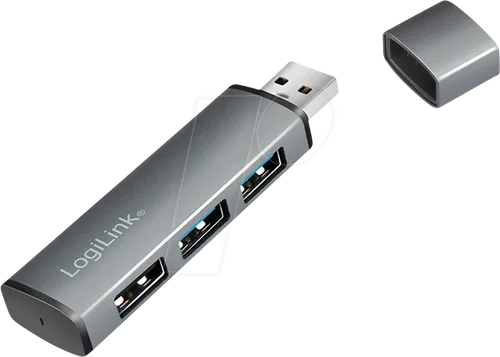 LOGILINK UA0395 - USB 3.1 Hub, 3 Port, Stick-Format