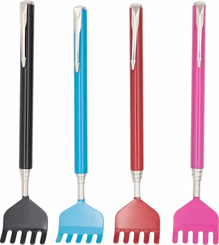 4x Rückenkratzer Teleskop Kratzhand Rückenkrauler Ausziehbar Rücken Kratzhilfe