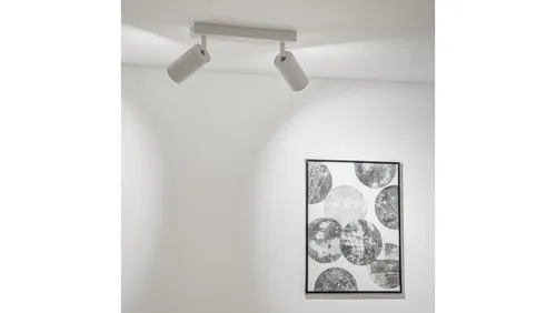 Lampa Sufitowa SPOT TUBA Reflektor Oprawa Halogenowa 2x GU10 TABULA LUMILED