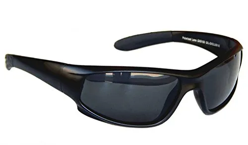 Gil SSC Sportbrille Sonnenbrille Radbrille Bikerbrille Motorradbrille Schwarz Black M 2 (Schwarz)