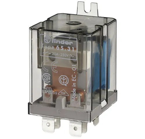 finder Zeitrelais Finder 65.31.9.012.4309 Steckrelais 12 V/DC 30 A 1 Schließer 1 St., (65.31.9.012.4309)