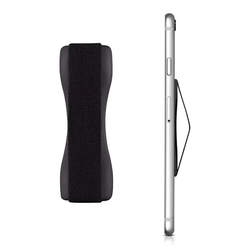 Smartphone Fingerhalter Griff Halter Handyhalter Handy Halterung Schwarz