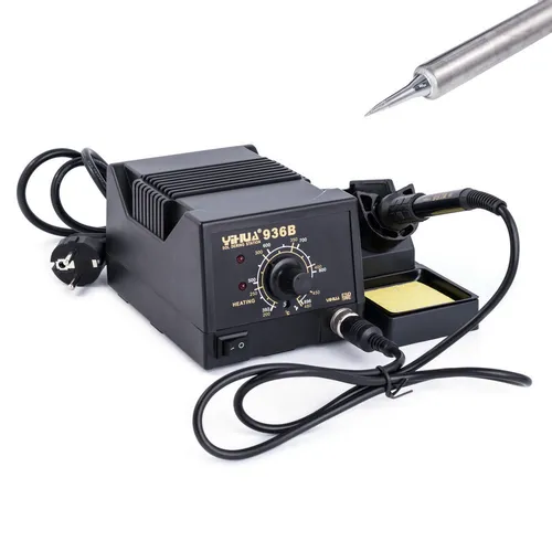 Produktbild YIHUA 936B Regelbare Lötstation SMD Lötkolben 40W 200…480°С Antistatisch