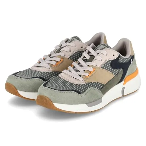 RIEKER SPORT Sneaker Herren Gr. 45 – Pistazie-Sand - Sportliche RIEKER Sneaker aus der neuen Christoph Kramer Kollektion, mit atmungsaktivem Futter und rutschhemmender Gummisohle – perfekt für aktive Tage!