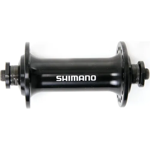 SHIMANO Vorderradnabe Road HB-RS400 – 28L für Felgenbremse - Naben für Fahrräder, ideal für Rennradfahrer, bietet eine hohe Stabilität und eine einfache Montage mit 100mm Schnellspanner.