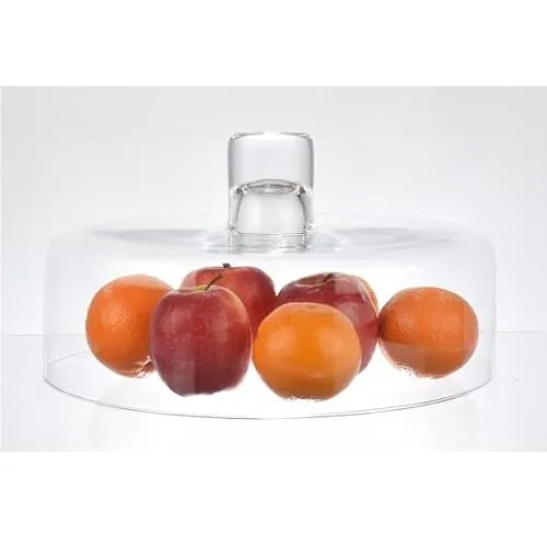 EMH Handgefertigte Glasabdeckung Glocke Höhe 17 cm x 31 cm