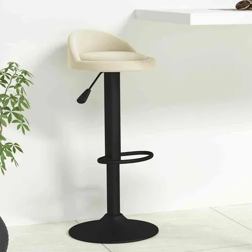 Maison Exclusive Barhocker Creme Samt