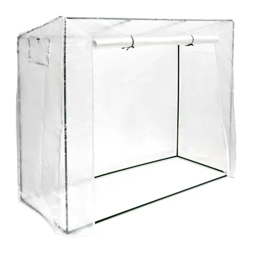 Tomatengewächshaus Tomatenzelt - UV-beständig und stabil - Garten-Zubehör: Robustes Foliengewächshaus mit Stahlrahmen, bietet optimalen Schutz für Ihre Pflanzen und fördert das Wachstum.