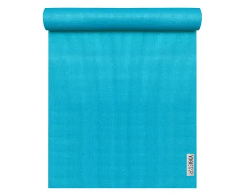 Yogistar Yogamatte Yogimat Basic - Sportmatte für Yoga, eco-designed und hautfreundlich. Die rutschfeste Oberfläche bietet Stabilität und ist ideal für Studio-Betreiber und Allergiker.