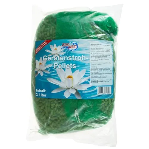 Produktbild Zoobest Gerstenstroh Pellets 3 Ltr. inkl. Netzbeutel