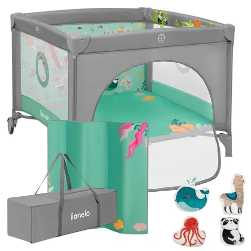 Lionelo 2-in-1 Laufstall und Reisebett MILLE PLUS von Lionelo