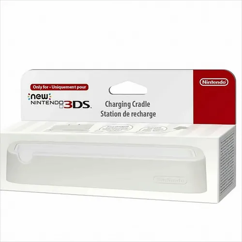 Nintendo New 3DS Ladestation in Weiss - Zubehör für Nintendo 3DS, Neu & OVP, sorgt für eine schnelle und sichere Aufladung Ihrer Konsole.