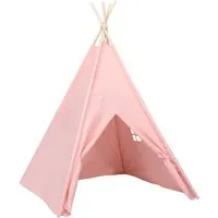 vidaXL Kinder Tipi-Zelt Rosa 120x120x150 cm mit Tasche