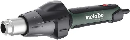 Metabo 604063500 HGS 22-630 Heißluftgebläse - Heißluftpistole für präzises Arbeiten, ideal zum Entfernen von Farbe und zum Biegen von Kunststoffen, robust und leistungsstark.