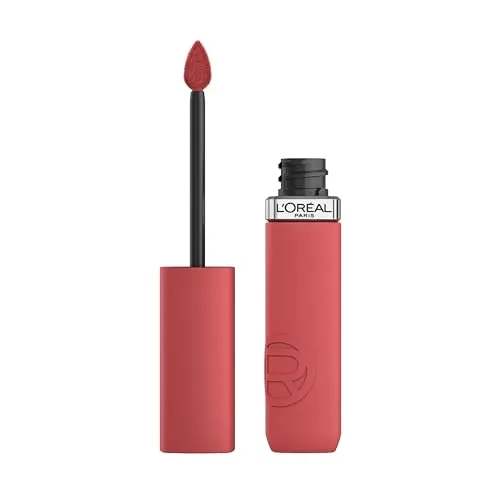 L'Oréal Paris Pflegender Lippenstift mit mattem Finish, Für leuchtende Farben mit bis zu 16 Stunden Halt, Infaillible Matte Resistance, Nr. 230 Shopping Spree, 1x 5 ml