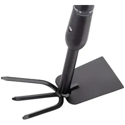 BLACK+DECKER Gartenkultivator, Rechen und Hacke, verstellbare Länge 66-101cm, Schwarz/Orange