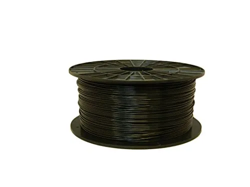 Filament PM ABS 1,75 mm, 1 kg Spule, 3D Drucker Filament, Passend für die Meisten FDM 3D Drucker, Schwarz