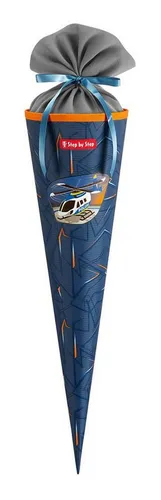 Step by Step Schultüte Helicopter Sam in blau von Step by Step