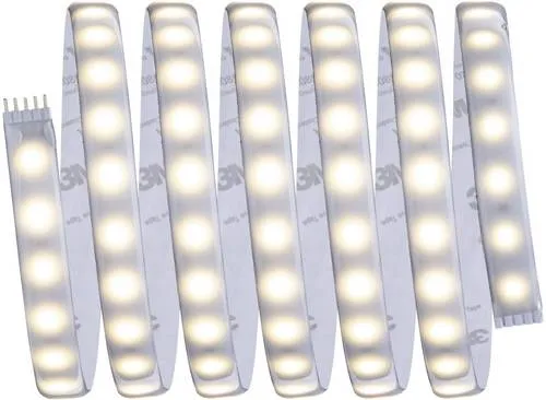 Paulmann 70549 LED-Streifen-Erweiterung 2.5m Warmweiß - Zubehör für Elektrowerkzeuge: 2,5m langer MaxLED 500 Strip mit IP44-Schutz für Feuchträume, ideal zur Raumausleuchtung und perfekt erweiterbar.