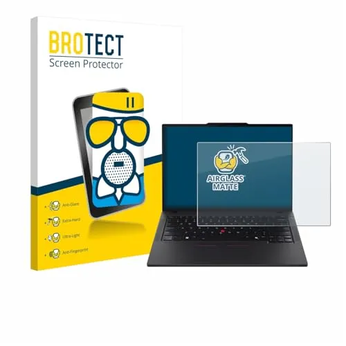 BROTECT Entspiegelungs Schutzglas für Lenovo ThinkPad T14 Gen 6 Schutzfolie Panzer Folie Glas Matt [Extrem Kratzfest 9H, Anti-Reflex]