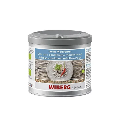 Produktbild Wiberg Bio Ursalz Mediterran Gewürzsalz Mischung im Aromatresor 410g