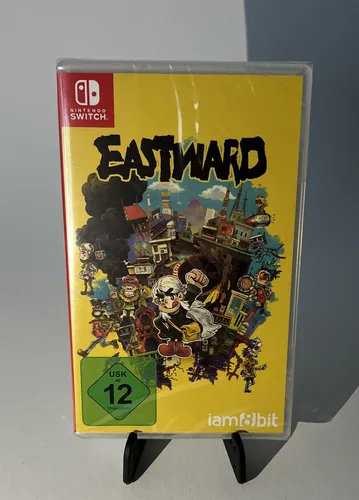 Eastward - Switch [EU Version] - Abenteuer-Spiel für Nintendo Switch, entdecke eine einzigartige Welt, löse Rätsel und kämpfe mit kreativen Waffen, während du köstliche Gerichte zubereitest, die deine Fähigkeiten verbessern.