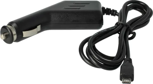 vhbw Autoladekabel Micro-USB 12V Zigarettenanzünder Adapter 1,0 A kompatibel mit Doro Primo 413, 406, 215, 365, 305, 405, 401 Schwarz 12 cm