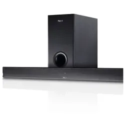 Magnat SBW 280 2.1 Soundbar mit Subwoofer – 260W Leistung! - Soundbars, beeindruckender 2.1 Kanal Surround Sound mit Dolby Digital, Bluetooth-Konnektivität und inklusive Fernbedienung für einfaches Streaming!