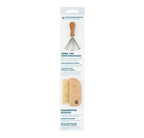 Bürstenhaus Redecker Haarbürsten-Set Haarbürste - Reinigungsset, 2-tlg.