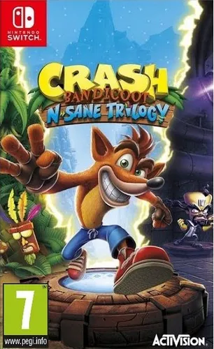 Crash Bandicoot N Sane Trilogy Incluye 2 Niveles Adicionales Nintendo Switch