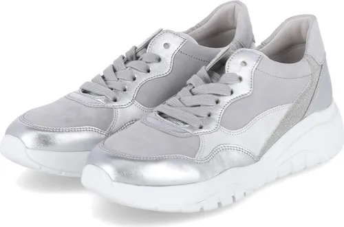 Gabor Damen Low-Top Sneaker - Modische Chunky Sneakers für Freizeit - Damen-Sneaker mit Best Fitting für optimalen Komfort, aus hochwertigem Textil und Leder, ideal für trendbewusste Frauen.