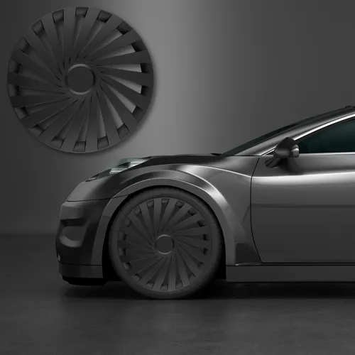 Radkappen 16 Zoll Schwarz Radzierblenden Empire 4 Stück VERSANDKOSTENFREI