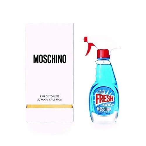 Moschino Fresh Couture Eau de Toilette 50 ml - Damenduft mit blumig-fruchtiger Note, verleiht pure Frische und Lebensfreude – ideal für verführerische Momente.