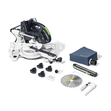 Festool Akku-Kapp-Zugsäge KAPEX KSC 60 576847 | 577665 | 577666 - Sägen, kabellose Freiheit mit leistungsstarker Akkutechnologie für präzise Schnitte überall, ideal für Profis und Heimwerker.