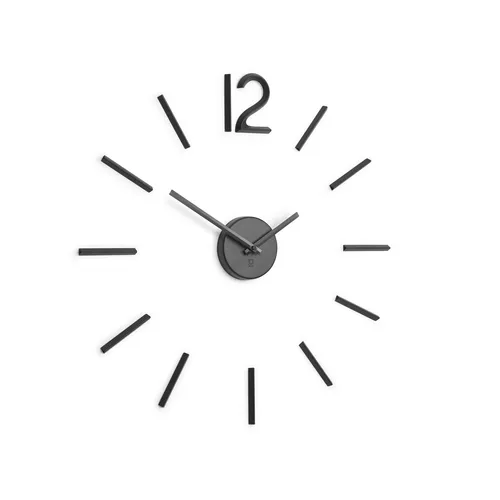 Umbra Wanduhr Blink DIY schwarz in schwarz von Umbra