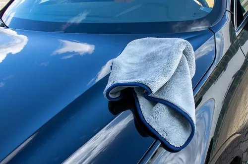 Autopoliertuch Waschtuch Autopflege Lackpflege 1200 GSM 2 Mikrofasertücher