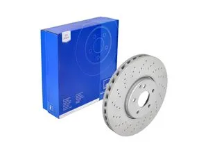 f.becker_line Gelochte Bremsscheibe 330mm für MERCEDES-BENZ - Bremsscheibe für optimale Bremsleistung, gelocht und innenbelüftet. Passend für verschiedene Mercedes-Benz Modelle, sorgt für sichere Fahrten und hohe Standfestigkeit.