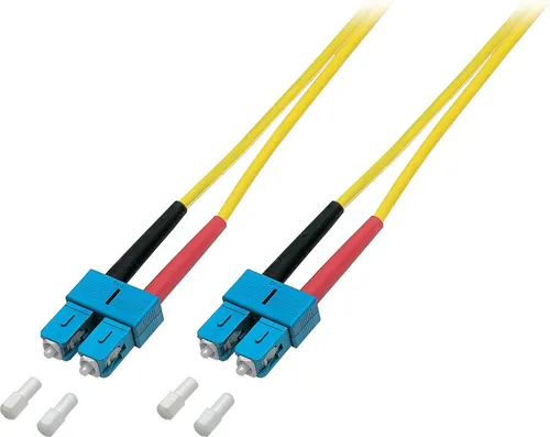 ProfiPatch Glasfaserkabel LWL Patchkabel Duplex SC-SC Singlemode 9/125µ OS2 LSZH Lichtwellenleiter 5m