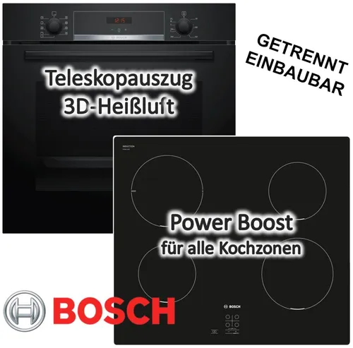 Herde mit Induktionskochfeld von Bosch