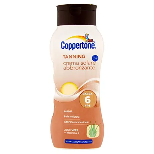 COPPERTONE Fp6 tanning crema 200 ml. - Solarprodukte
