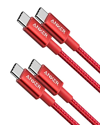 Anker USB C Kabel, [2 Stück 1m] 60W Ladekabel USB C, USB C auf USB C Kabel 1m lang für iPhone 16 15 Serie Samsung Galaxy S24 S23 S22 MacBook Pro Air iPad Pro Air Pixel Switch LG und mehr