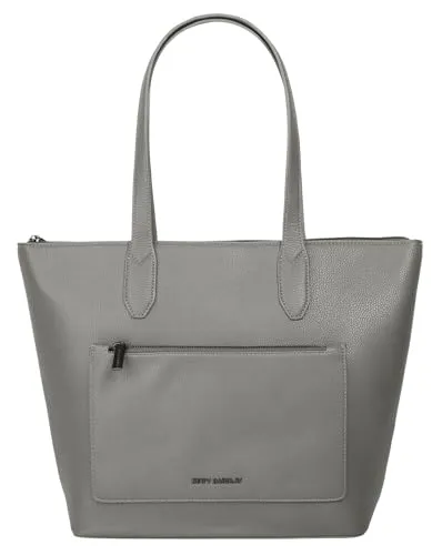 Betty Barclay Shopper Damen 022008 grau - Elegante Handtasche im minimalistischen Design, leicht und mit praktischen Fächern für Smartphone und mehr. Ideal für jeden Anlass.