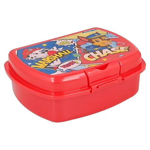 Stor URBAN Sandwich Box PAW Patrol Comic Lunchtasche, Jugend Unisex Mehrfarbig (Mehrfarbig), Einheitsgröße
