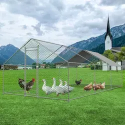 Thanaddo Hühnerstall Freilaufgehege 3 x 6