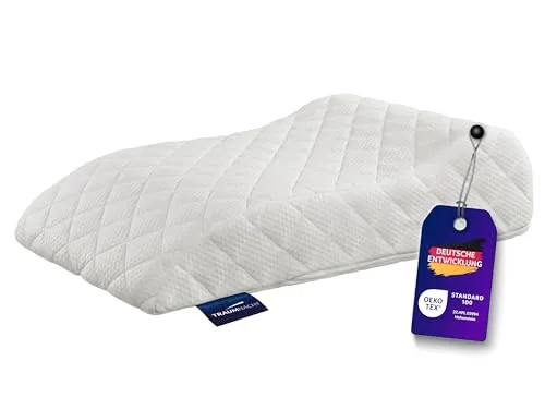 Traumnacht Exklusiv Orthopädisches Venenkissen - Beinkissen für druckstellenfreie Hochlagerung, mit viscoelastischer Auflage zur Linderung von Durchblutungsstörungen und Wassereinlagerungen.