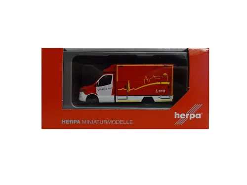 Herpa 096416 Mercedes Benz Sprinter 2018 Feuerwehr Stolberg 1:87 Neu