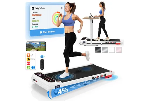 BLACK LORD Laufband X7 mit 3,0 PS Motor und Bluetooth Steuerung