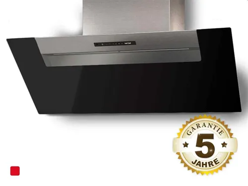 berbel Kopffreihaube Ergoline Base BKH 80 EG-B schwarz - 80 cm, 7 Jahre Garantie, zeitloses Design und effektive Geruchsentfernung